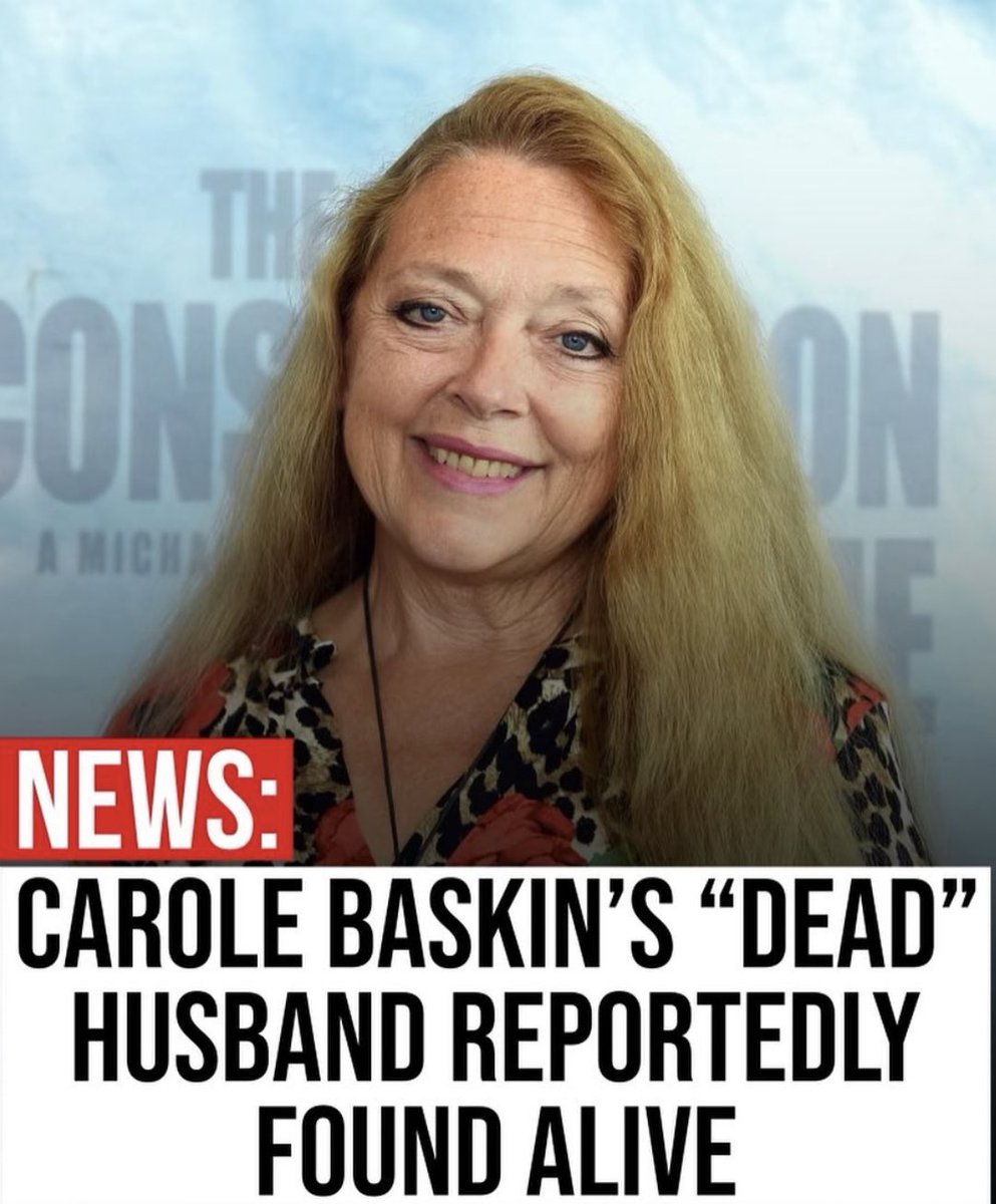 #CaroleBaskin’s ex-husband #DonLewis, who was declared legally dead in 2002 after going missing, is reportedly alive and living in Costa Rica. Carole reveals the Department of Homeland Security has been in touch with her ex-husband.Don Lewis, is alive and well in Costa Rica.😳👀