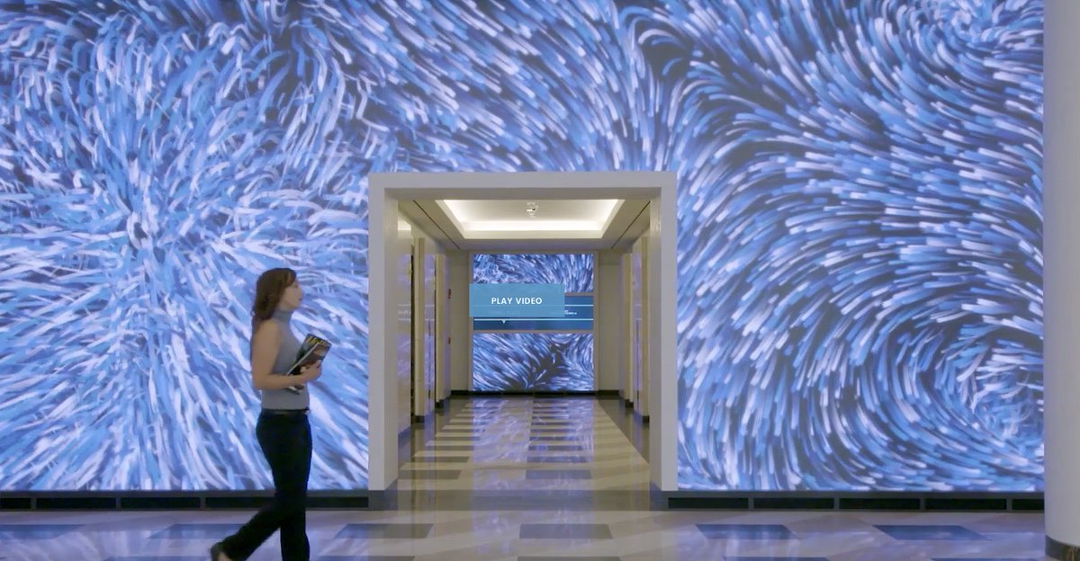 JohnMar77301444's tweet image. WALLS THAT MOVE, RESPOND AND ACKNOWLEDGE
YOUR PRESENCE

Watch “Terrell Place, Washington D.C., by ESI Design”  
vimeo.com/172745960 

#Art #CorporateArt #DigitalInstallation #NYC #Brooklyn #Queens #Bronx #StatenIsland #LongIsland #WashingtonDC #USA #Vimeo #MindExpansion