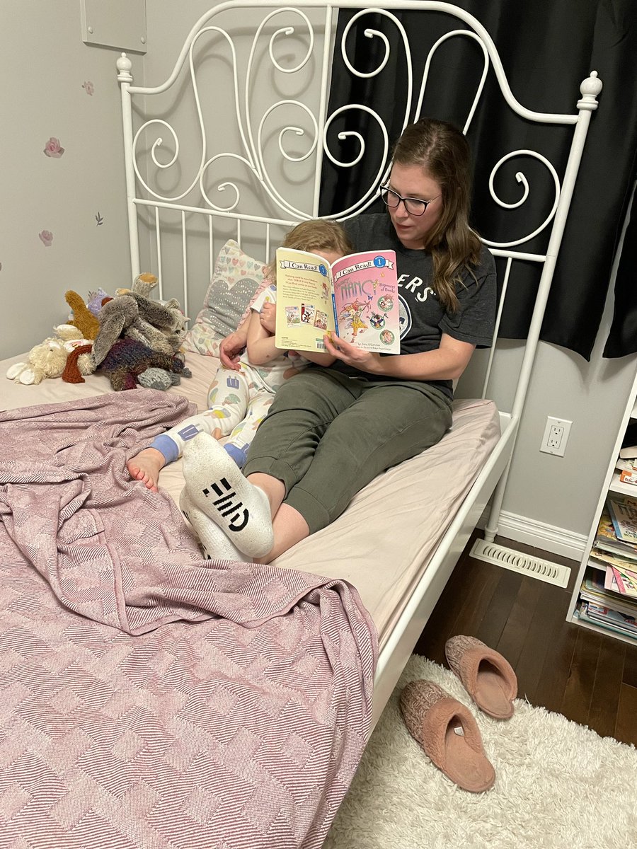 No better bed time then books and snuggles ❤️ #SJCSReads