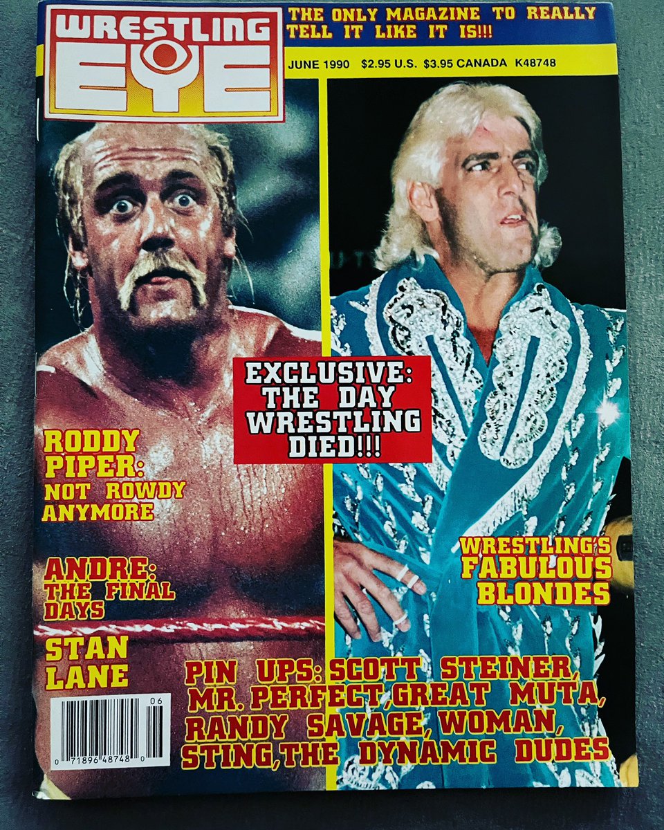 Back issues of Wrestling Eye from 1988, 1989, 1990 & 1993 have all just been added!  Website in bio. #wrestling #wwf #wwe #wcw #aew #ricflair #hulkhogan #wrestlingeye #vintage #wrestlingallstars #nwa #oldschoolwrestlingmagazines @oldschoolmags @wwe @HulkHogan  @RicFlairNatrBoy