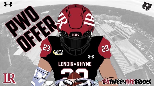 PethelMatthew's tweet photo. After a great phone call with @CoachHornsby_LR I am blessed to say I have earned PWO offer to play football at Lenoir-Rhyne University! Thankful and excited to have this offer after my first year of football! 

@CoachChadWalker @greeniesports https://t.co/dm4hHNcXnx