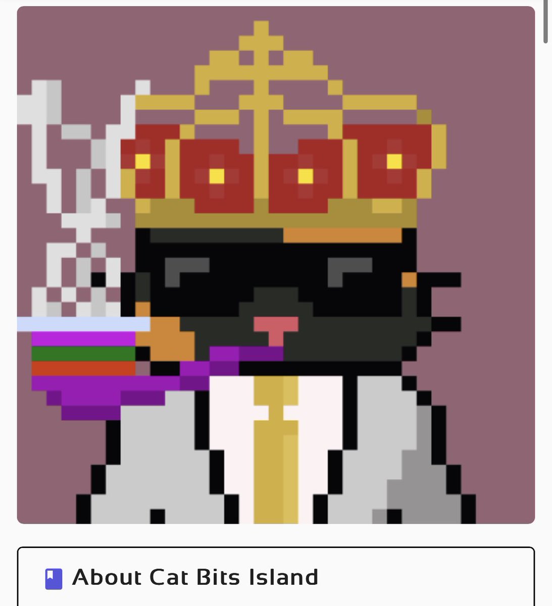 snoozie's tweet image. My favorite artist has to be @whitehashart who has the BAFC 

I’m not as connected as I used to be but some of my favorites are 

@TinyReapersNFT @catbitsnft @RavenMfers