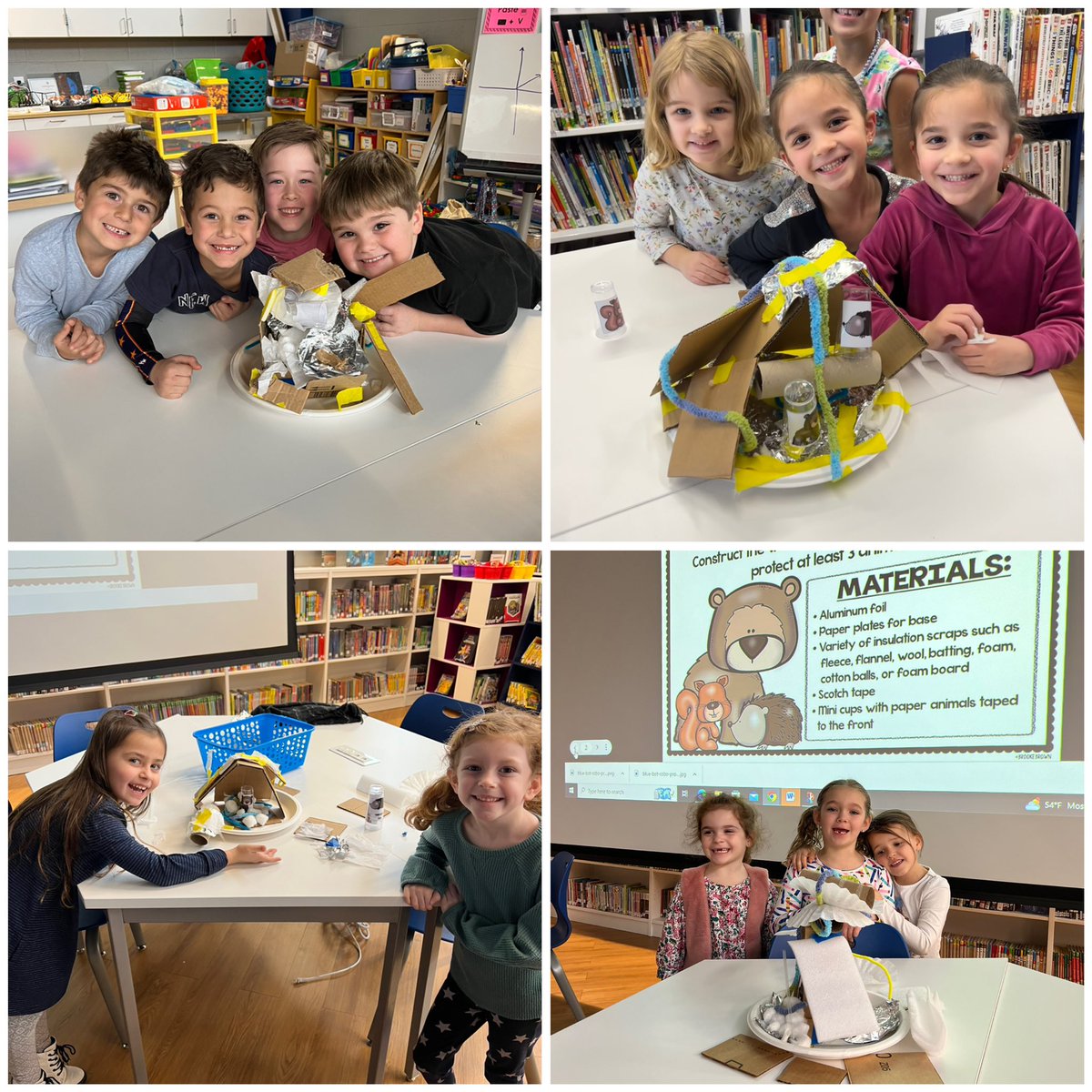 Cuteness overload!  Hibernation stations with kindergarten. @brookebrownTOTB #ChargingAhead