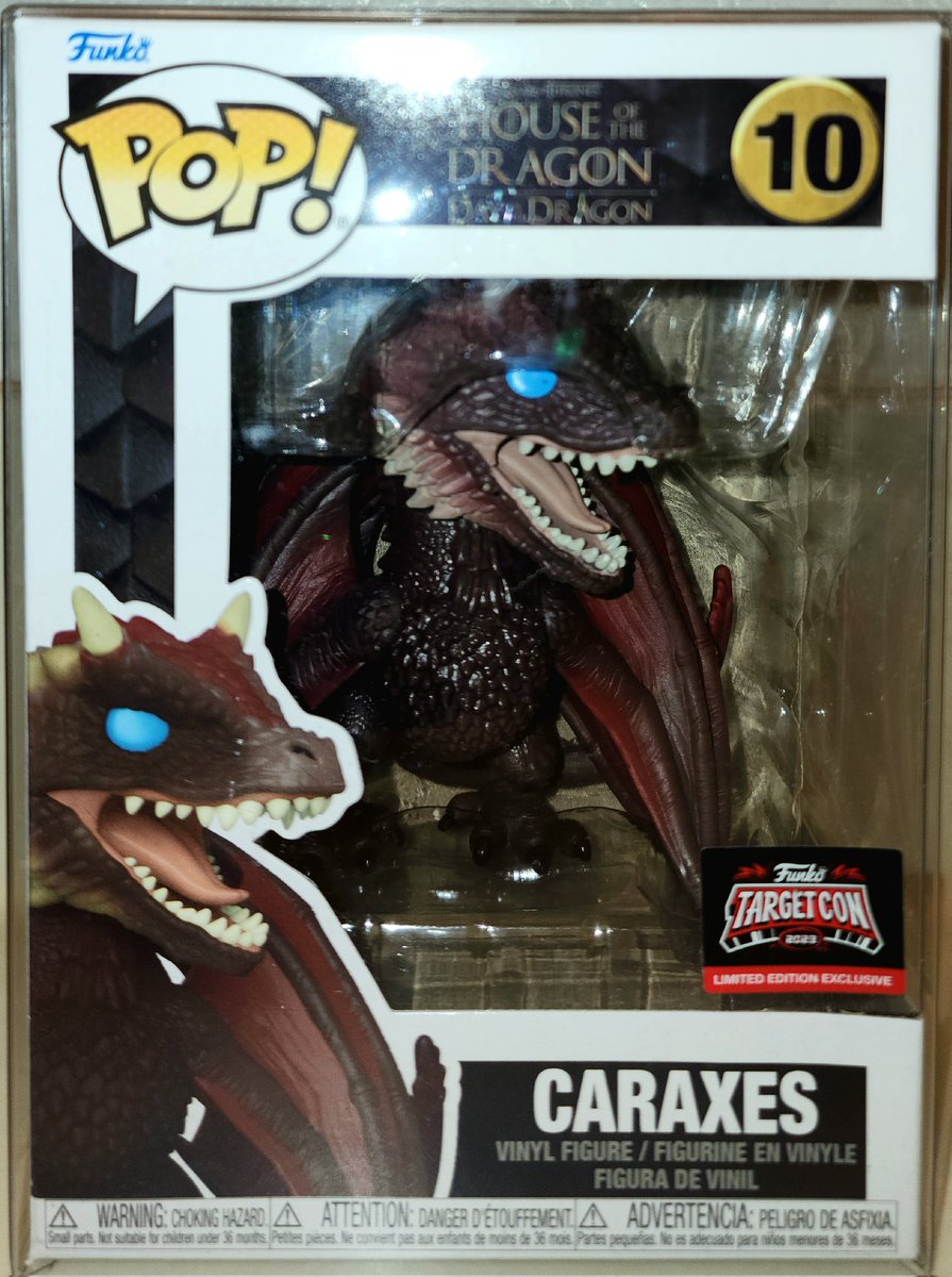 cabalcult's tweet image. One more to go to complete the set! Then it'll be family photo day 👪
#MailCall #TargetCon #LimitedEdition #Exclusive #GOT #HOTD #HouseOfTheDragonHBO #HouseTargaryen #DayOfTheDragon #Caraxes #Funko #Pop #FunkoPop #Funkoholic #FunkoFanatic #FunkoFan #FunkoFamily #FunkoFam