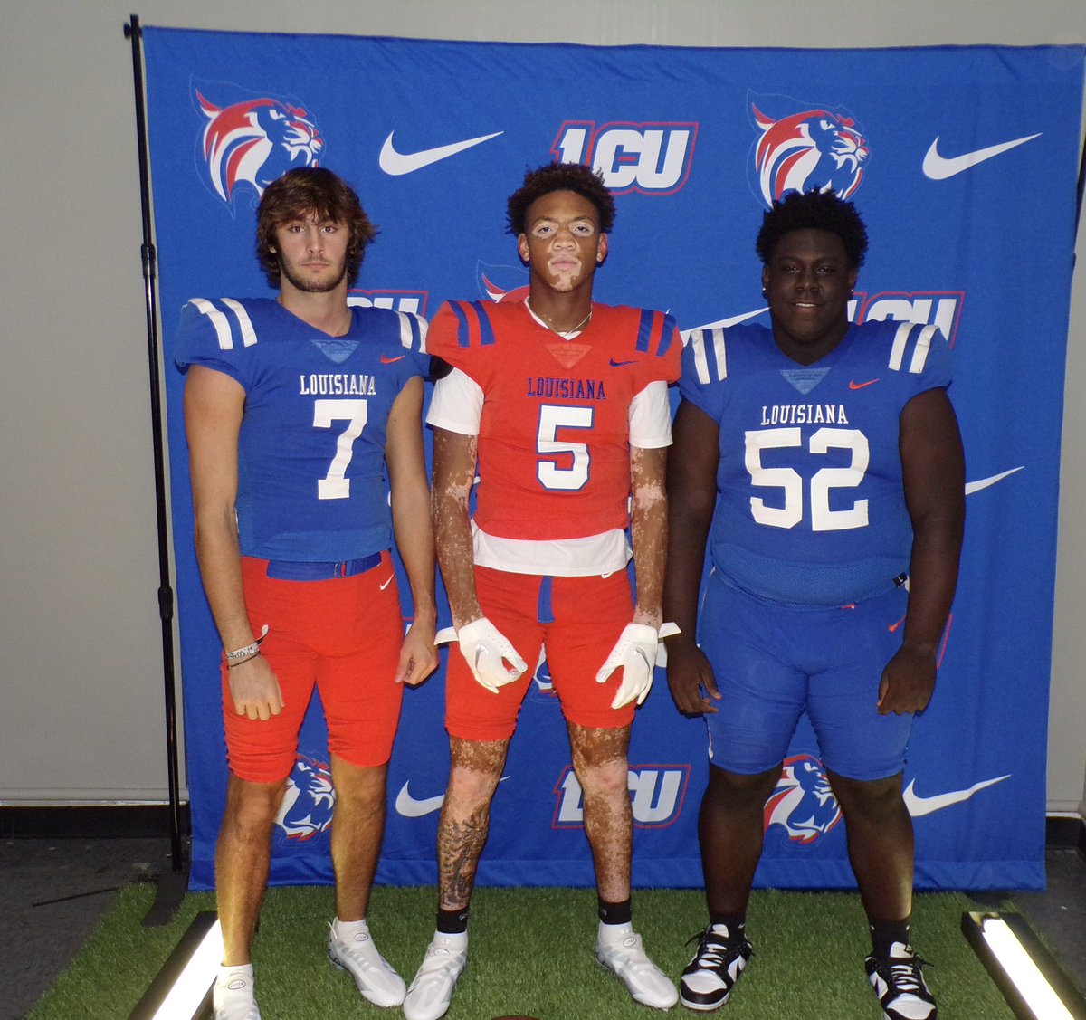 HaydnHarris07's tweet photo. Thank you @CoachReger and @LCU_ftball for the great official visit today!🟠🔵 https://t.co/LArzFajgcb