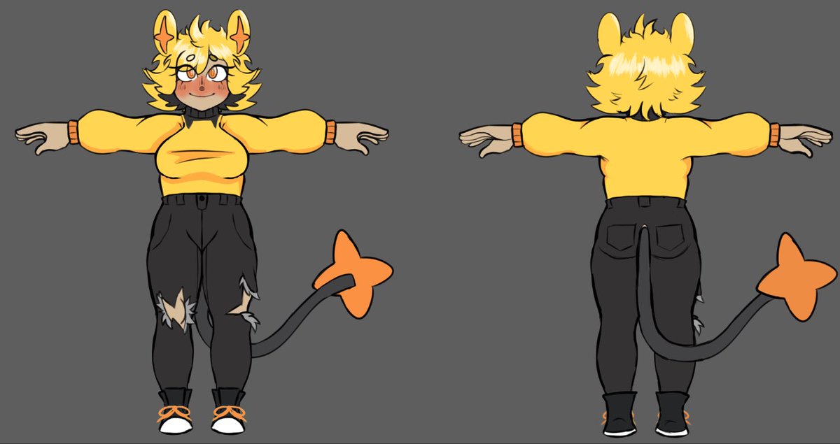 SleepyyBear0's tweet photo. Sometimes I think I’m just a pure genius, I’d literally fuckin die if someone made this… or I might commission???? Either or pure happiness.
#VRChat #modelconcept #Shinx #shinyshinx #commsopen #vrc #artists #vrchatmodel #conceptart https://t.co/sBoJ7CmB9g