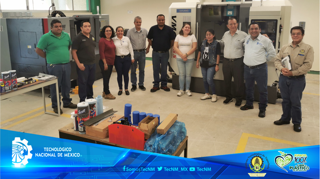ittapachula's tweet photo. #ElTecNMTapachulaInforma
#FAM2022
18 de enero de 2023. Con el programa de Formación Docente y Actualización Profesional, en el Campus Tapachula, dio inicio a la capacitación para el uso del “Torno CNC de bancada inclinada” y del “Centro de maquinado vertical CNC de tres ejes”. https://t.co/yynfD118wf