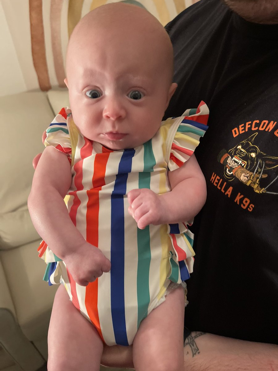 ssummahh's tweet photo. Bald headed baby spam https://t.co/zc09kX6eLR