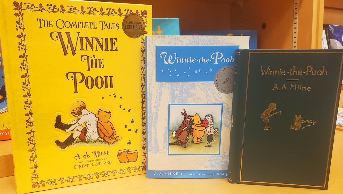 "You're braver than you believe, stronger than you seem and smarter than you think." - Winnie the Pooh 

Happy National Winnie the Pooh Day to our adorable, honey loving bear 🐻💛

#bnsalem #winniethepooh #aamilne #poohbear #tigger #piglet #eeyore #christopherrobin