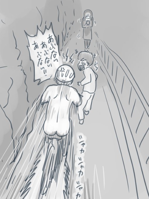 こないだ夜中狭い歩道を歩いてたら前方から歩きスマホの人が こっちに全然気づいてないから避けようとした時 横に行く前に後ろ確認しようとしたら無灯火のロードバイクが凄い速度で突っ込んできて「危ない危ない危ない!」と怒鳴られた お前があぶねぇんだよ! 
