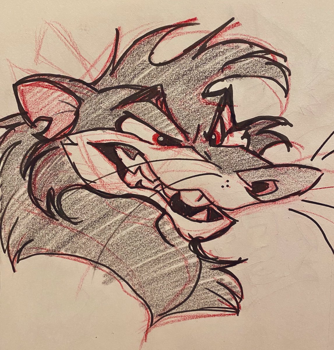 「rat doodle I liked :) 」|Kᑌᑎᗩ 🧡🤍💖🐀のイラスト