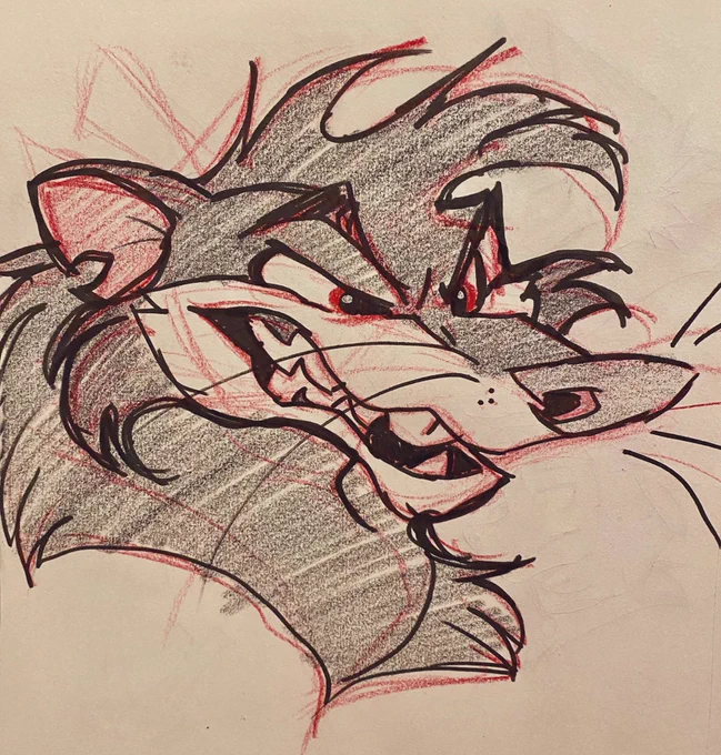 rat doodle I liked :) 