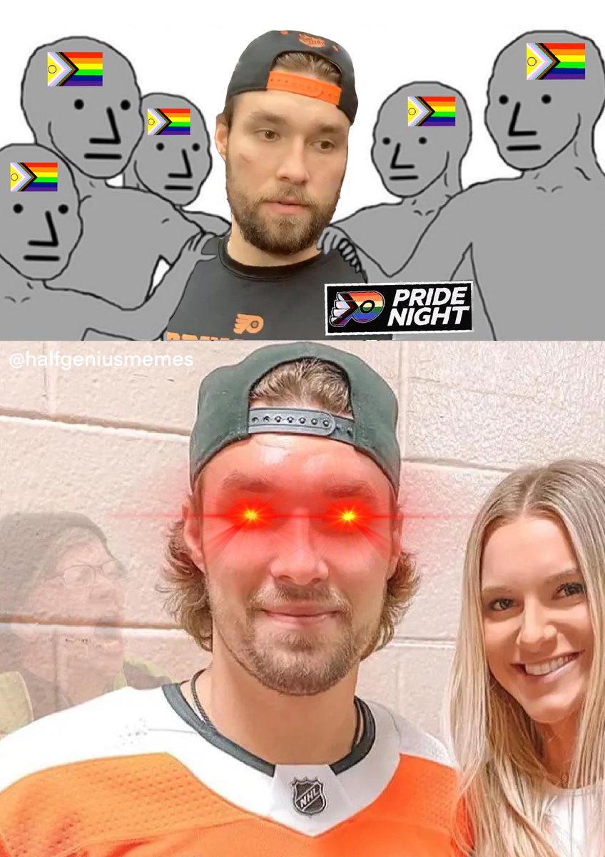 halfgeniusmemes's tweet image. Yeaaah, no thanks
@IvanProvorov #IvanProvorov #NHL #WokeMindVirus #woke #LGBTQ #PrideNight