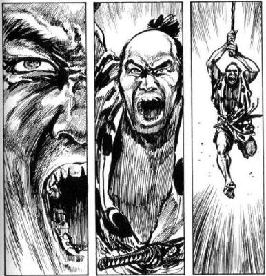 朝5時。キューちゃんはあばら家を飛び出る。猿に似た奇声を発し狂ったように棒杭を打つ。その数、三千回。>RT 