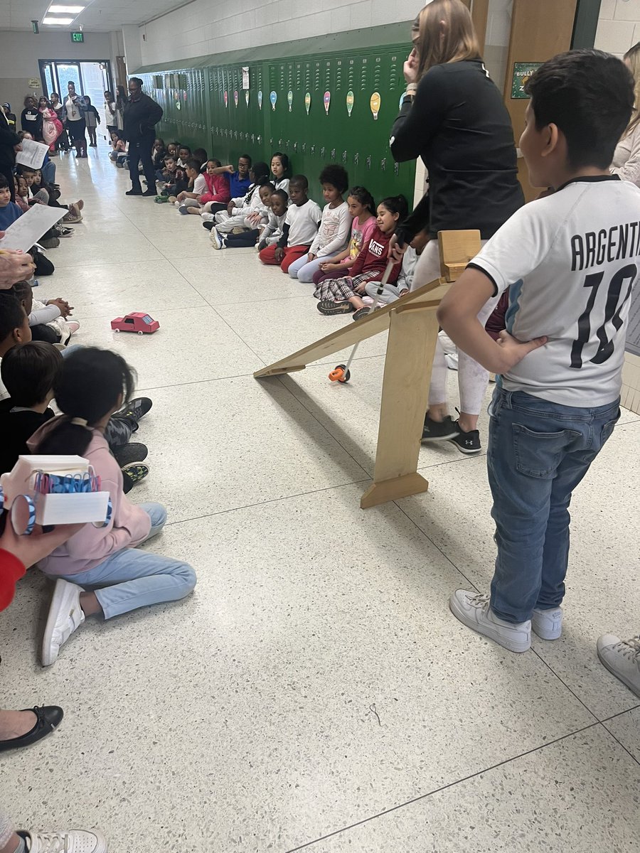 a_reid2's tweet photo. Always enjoyed when it was time for third graders to test out their “Safe Racers.” The students created some very innovative vehicles. https://t.co/fd2nUhwaha
