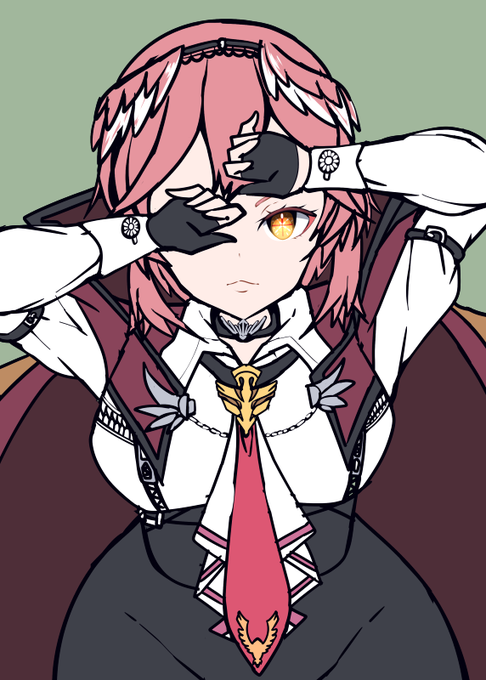 pixivのイラコンでルイ姉描いてる 