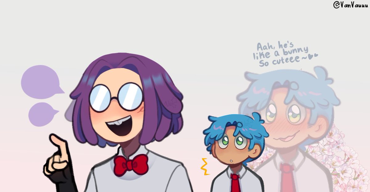 nunca lo demostré pero yo tenía un hc de que Bonnie tenía dientes de conejo y también de q no era hetero aaa se crean

#FHS #FNAFHS