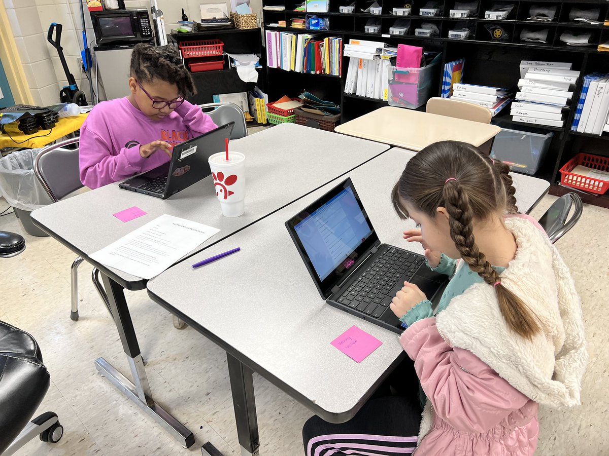 Students in 3rd grade GATE are developing a project calendar, prioritizing tasks, and writing a grant proposal today! For their project, they are planting a garden and creating self-guided tour videos for young students! <a href="/Graham_Wendy/">Wendy Graham</a>
#gatehsv
#cbu