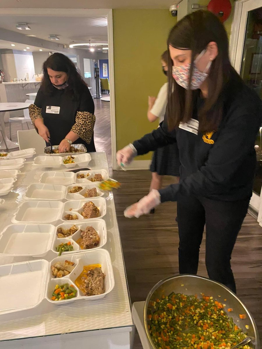 Wantagh staff members prepare meals for over 40 families at the Ronald McDonald House as part of the Employee Wellness Program! <a href="/WantaghSchools/">Wantagh Schools</a>