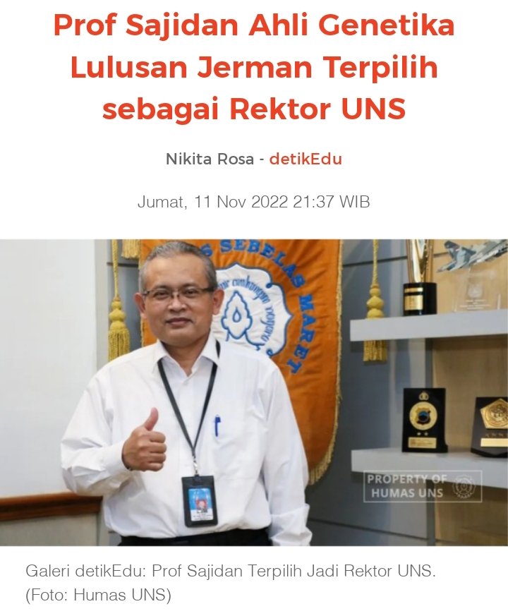 mang_ib's tweet photo. Pemilihan rektor dilakukan dengan voting. Dalam voting tersebut, jumlah suara yang terkumpul sebanyak 25 suara,  perolehan suara Prof Sajidan dengan Prof Hartono hanya berbeda satu suara saja. Yakni 12 dengan 11 suara.
#UNSActive https://t.co/i2Q3JJzm0D