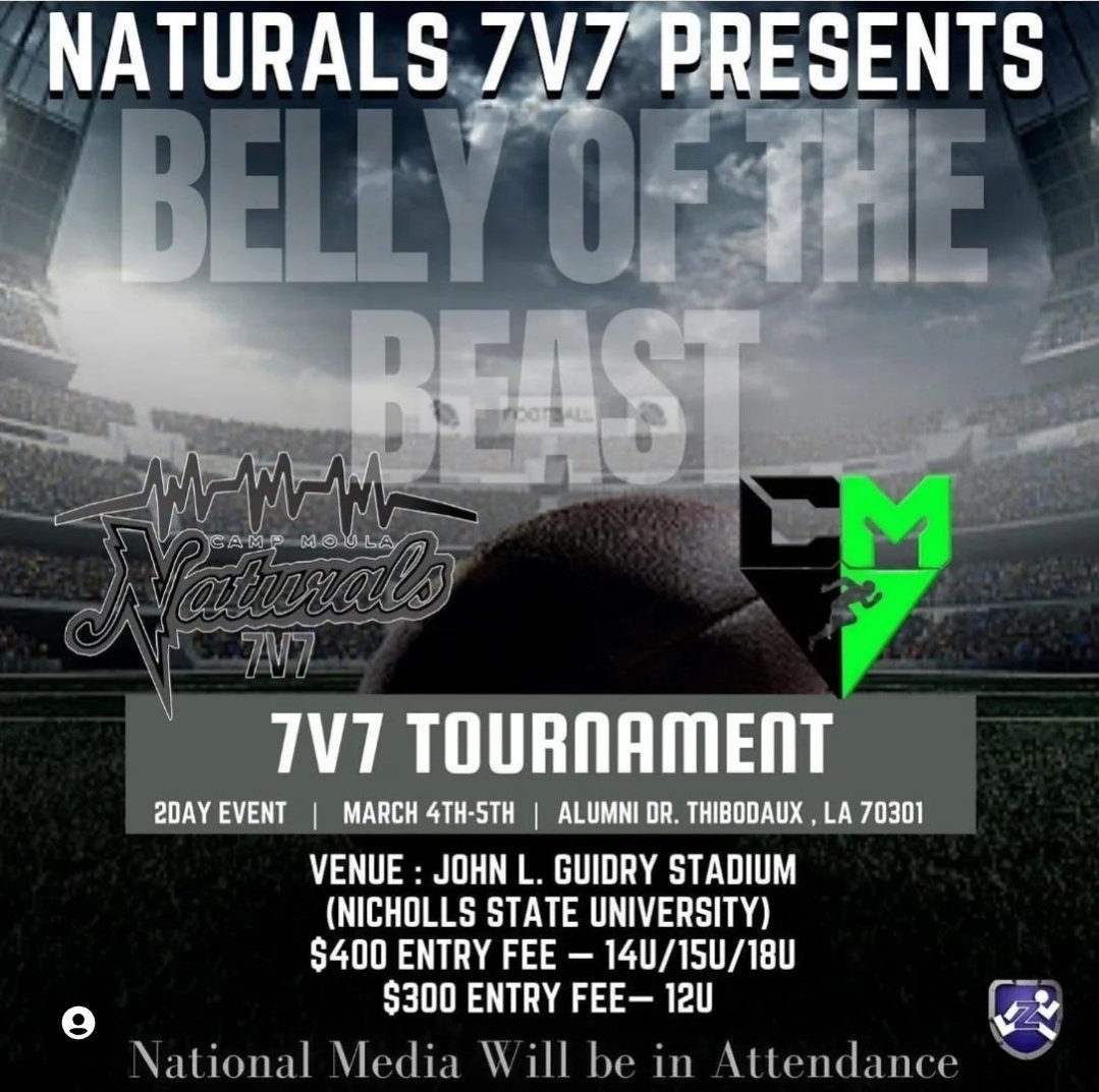 Ernest Harvey Jr. (@campmoula_mg) on Twitter photo It's been confirmed that <a href="/TGrindtime/">Team GrindTime</a> will enter the "Belly of the Beast" March 4th & 5th in Thibodaux, LA at Nicholls State University! 🔥🔥🔥🔥🔥🔥 #BOB It's been confirmed that <a href="/TGrindtime/">Team GrindTime</a> will enter the "Belly of the Beast" March 4th & 5th in Thibodaux, LA at Nicholls State University! 🔥🔥🔥🔥🔥🔥 #BOB
