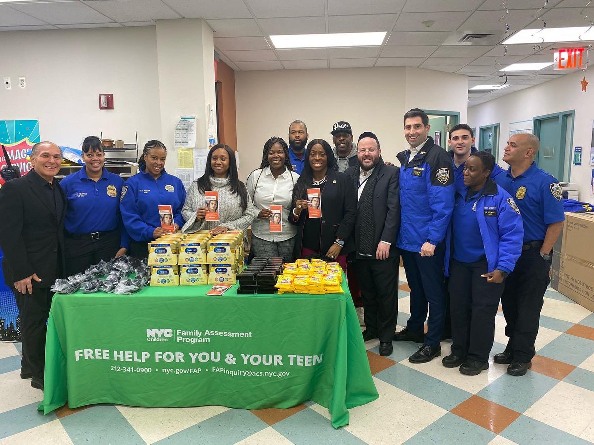 NYPD 48th Precinct on Twitter "There were a lot of grateful families