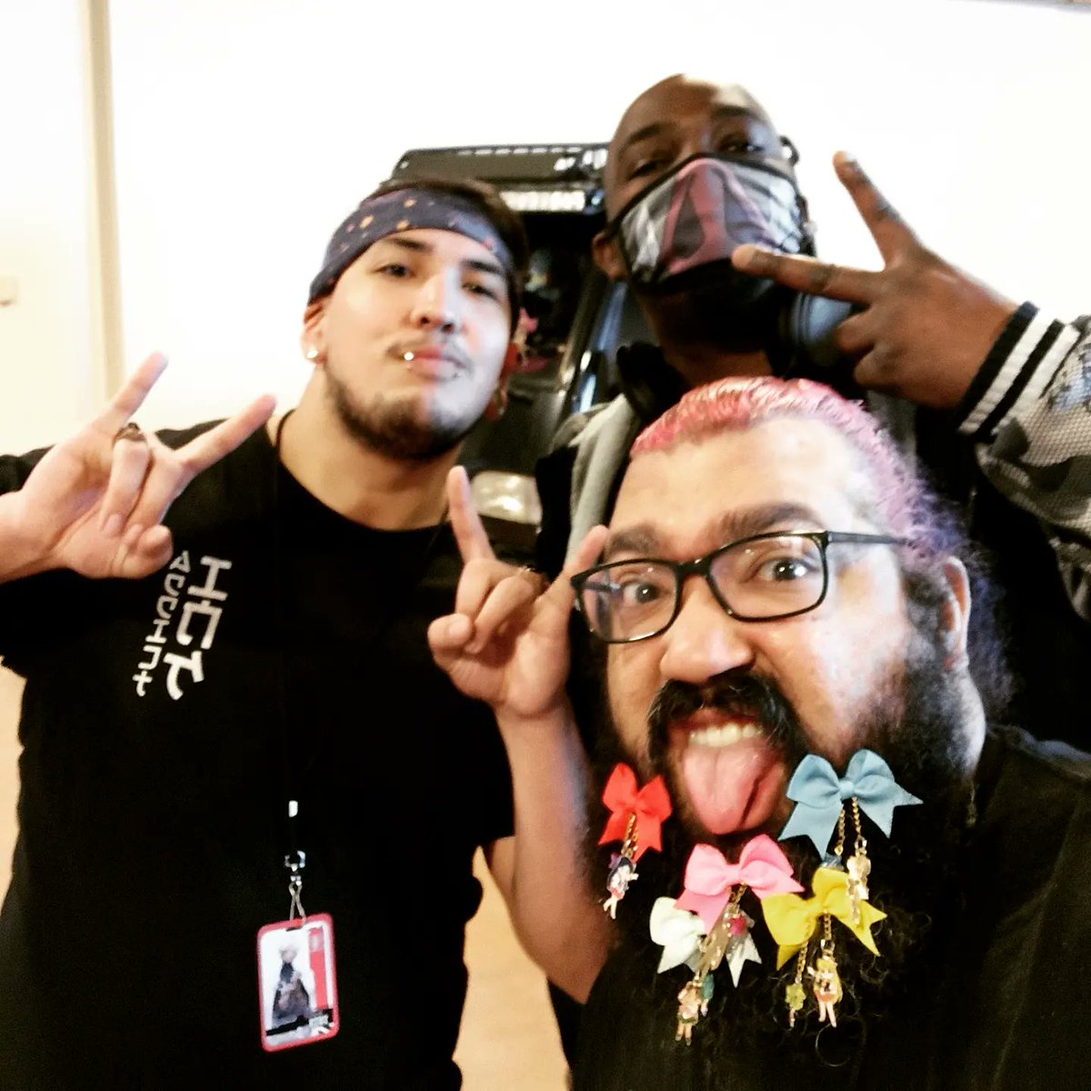 3 Nerdy AF DJ's right here! Myself, Trickstar and DotSh1n had a BLAST at <a href="/Setsucon/">Setsucon</a> this past weekend, <a href="/sakebombparty/">Sake Bomb Party</a> made a surprise appearance too!