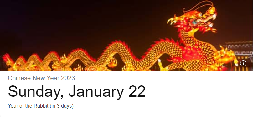 BiogasHolder's tweet photo. Chinese Lunar New Year Holidays from 21st to 28th of Jan.
Wish all my connections good health, good wealth, and good luck in 2023.
I will work remotely during the holidays, and may not reply to your email and message promptly, but always reply to you. https://t.co/VmdKT0HADF