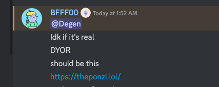 We got <a href="/ThePonziNFT/">PonziNFT</a> even before <a href="/catchmintxyz/">CatchMint.xyz</a> ✅