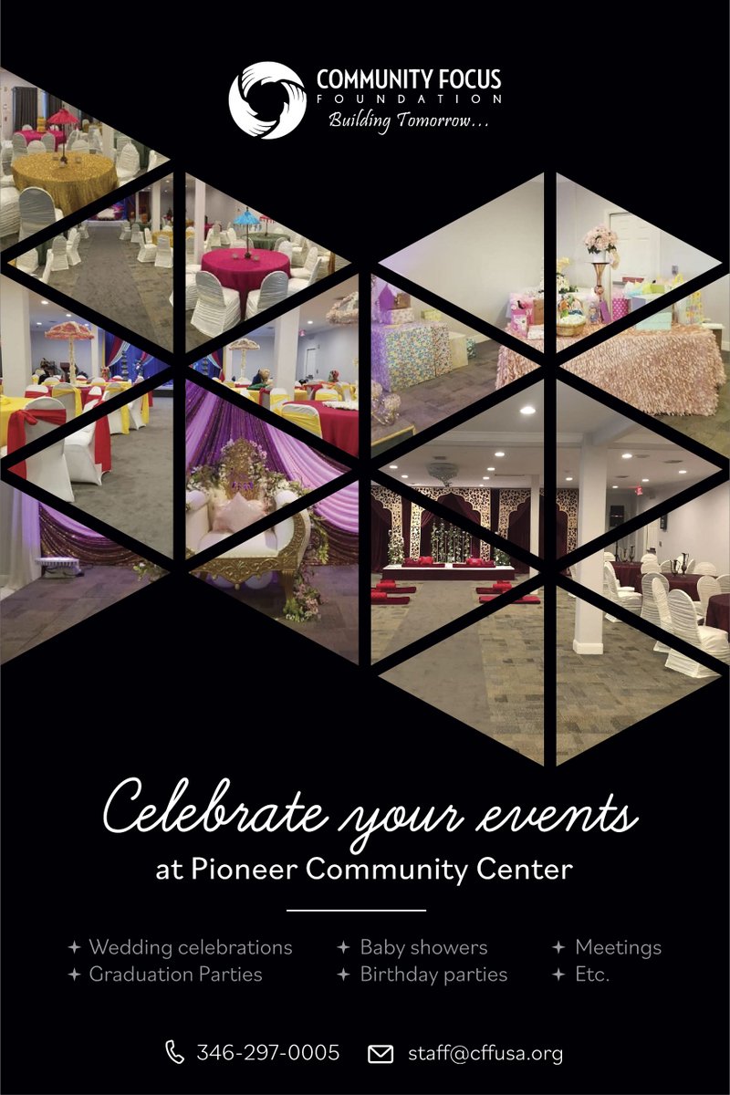 COMMUNITY FOCUS FOUNDATION-(Pioneer center) tweet media