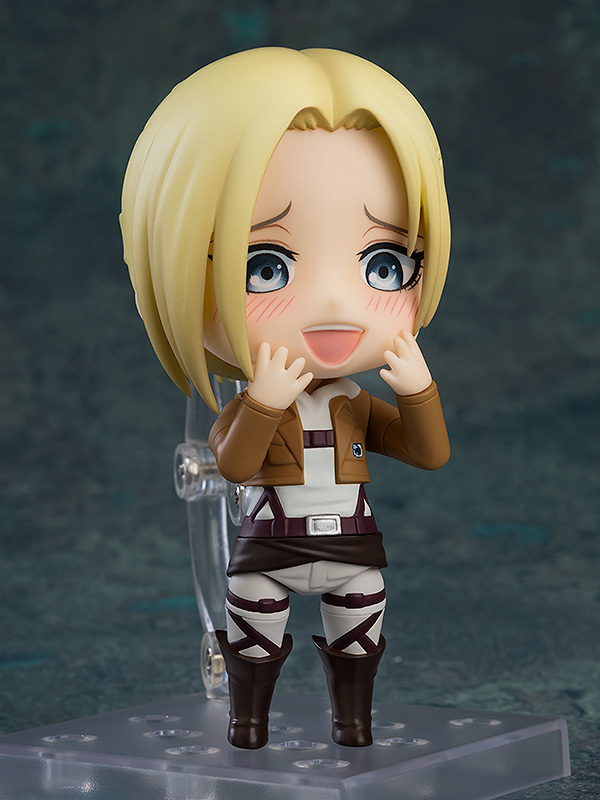 GoodSmile_US's tweet photo. From "Attack on Titan" comes a Nendoroid of Annie Leonhart! The Nendoroid comes with three face plates, her Vertical Maneuvering Equipement and more for creating all kinds of poses!

Preorder: https://t.co/Et4A7ubYp5

#AttackOnTitan #nendoroid #goodsmile https://t.co/xwC38ILsBa