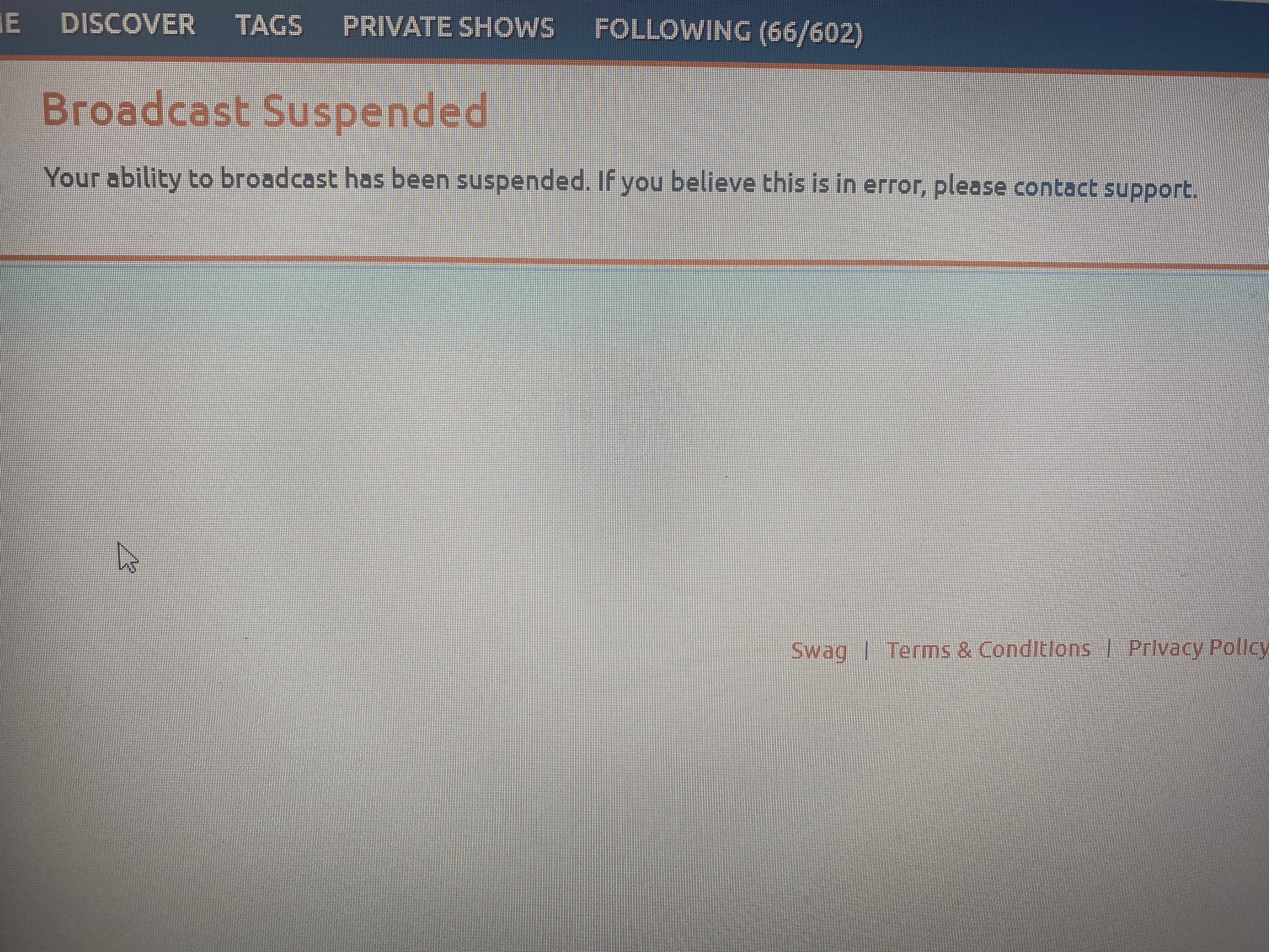 Appealing A Chaturbate Account Suspension - 59pri69