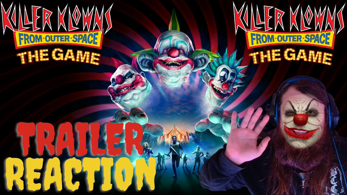 Killer Klowns from Outer Space: The Game – Trailer Reaction
youtube.com/watch?v=lq2yXp…

#killerklownsfromouterspace #killerklowns