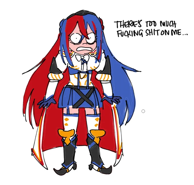 a friend asked me to draw alear, who i hate 