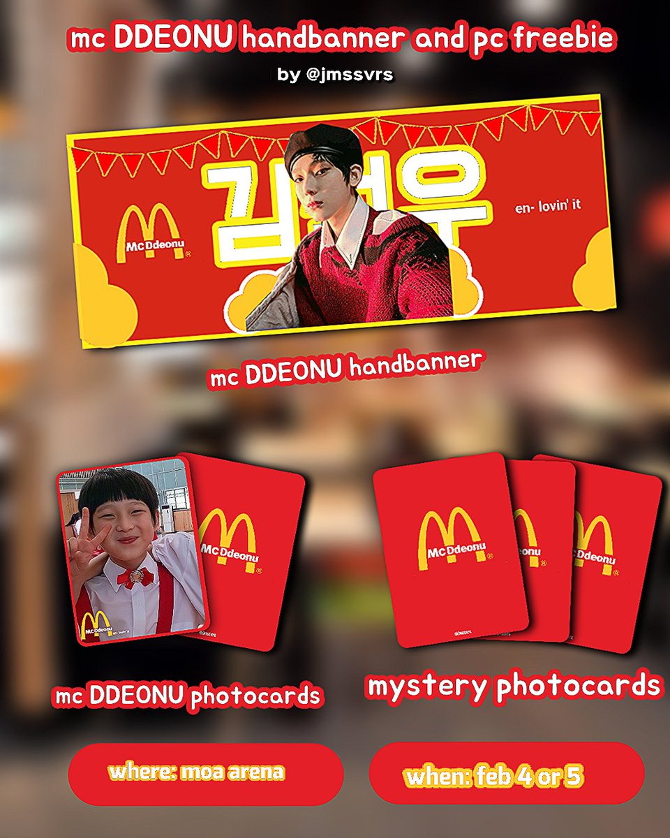 jmssvrs's tweet photo. en- lovin' it! mangHEEnasal and mcDDEONU handbanner freebie for #MANIFESTO_IN_MANILA!!

1:1 ratio
vv limited
mbf
open for donations check thread
will be given randomly
will go private on d-day https://t.co/4nT54bkXEk