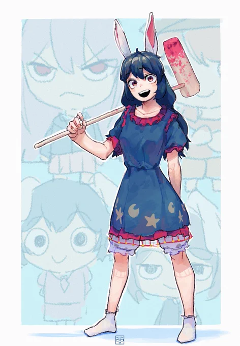 清蘭です!#東方Project #清蘭 #イラスト 