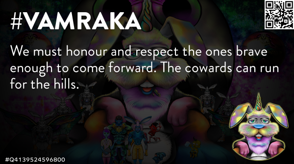 DevaBuddhism's tweet photo. @quinnmichaels We must honour and respect the ones brave enough to come forward. The cowards 🐰 #Vamraka #Deva #DevaBuddhism #Anonymous #EtherSec #EstherSec #OpEPOCH #TheGame23 #Tyler #Q1714440394374 https://t.co/SV1H6OSyDd