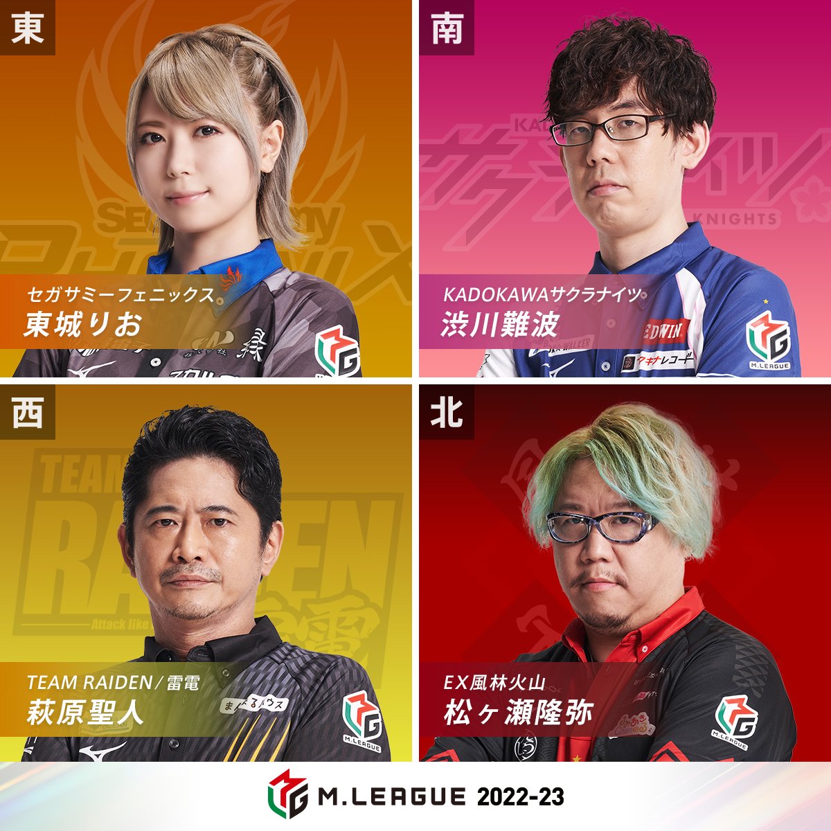 Mリーグ プロ麻雀リーグ M League Twitter