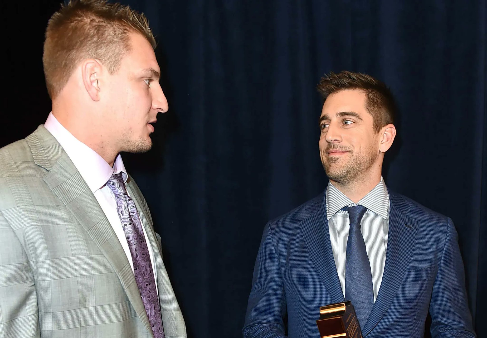 Barstool Sports on Twitter "Gronk Comes Down Off the Top Rope After