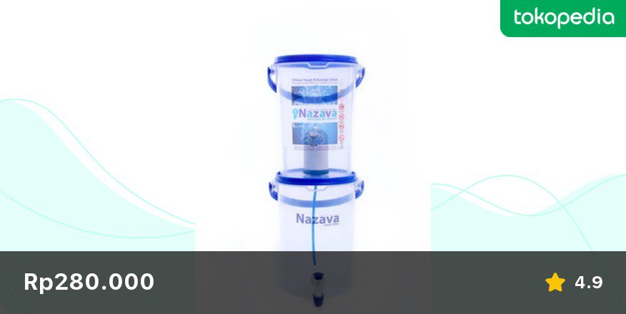 Generasi1997's tweet photo. Buat anak kos kosan, Coba cek in deh: "Saringan Air Minum Nazava Untuk Anak Kos Type Bening Small" Rp280.000 di toko Toko Darani Tokopedia. Bisa bebas ongkir, lho.
https://t.co/YXrmwE1GWR https://t.co/qOG3jDvJRh