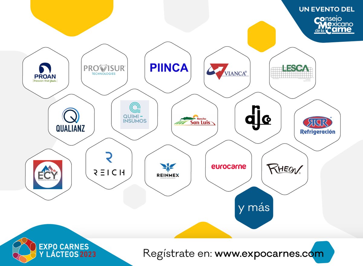 EXPO_CARNES's tweet photo. En el DIRECTORIO de EXPOSITORES podrás conocer el listado de las empresas y organismos que estarán presentes en el PISO DE EXPOSICIÓN de Expo Carnes y Lácteos 2023. 

Conócelas dando clic aquí > https://t.co/BcgpEGTTgS

#expocarnes #expocarnesylácteos https://t.co/0LH2Zzwleb