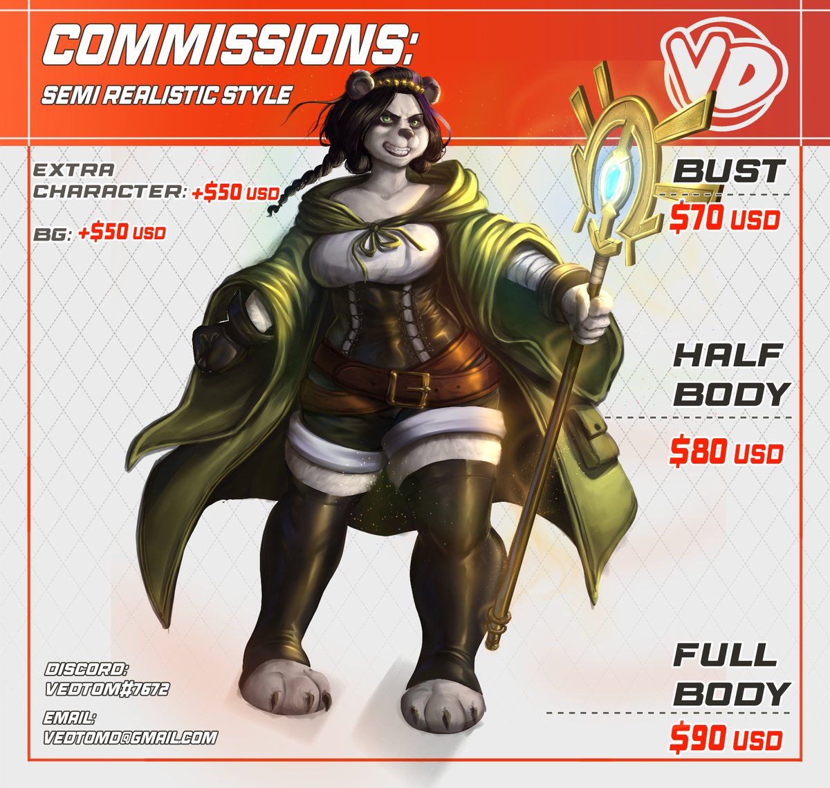VedtomD's tweet image. COMMISSIONS 2023
Price and rules update
anime style
realistic style
chibis and emotes
Rules and work method
I appreciate your support of my art in 2023
RTs are very helpful
#Commission #opencommissions