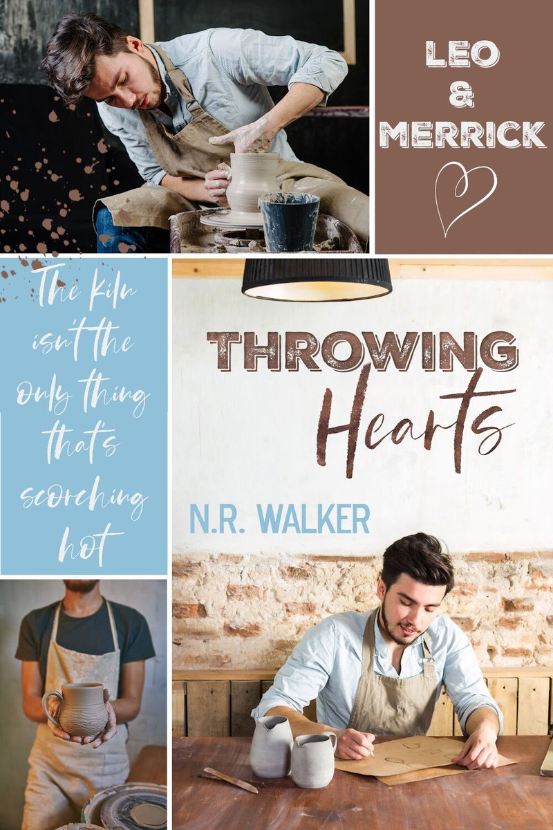 NR_Walker's tweet image. 🤎 💙  Throwback Thursday 🤎 💙 
A fun and sexy romance where the kiln isn&apos;t the only thing that&apos;s scorching hot.
ebook: mybook.to/ThrowingHearts
Audio: audible.com/pd/Throwing-He…
#gayromance #AussieAuthor