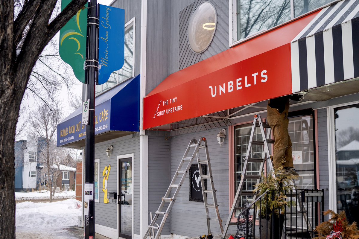 ✨ IT’S A SIGN ✨ … you should come for a visit. 🤗

🏢 Unbelts HQ/Sewing Studio 
📍 8815-92 St NW, #Edmonton
⏰ Monday - Friday, 10 to 4 p.m.

#yeg #yegbiz #yeglocal #unblets #stretchbelts #sustainablefashion #ethicalclothing #bcorp #sizeinclusive #1percentfortheplanet