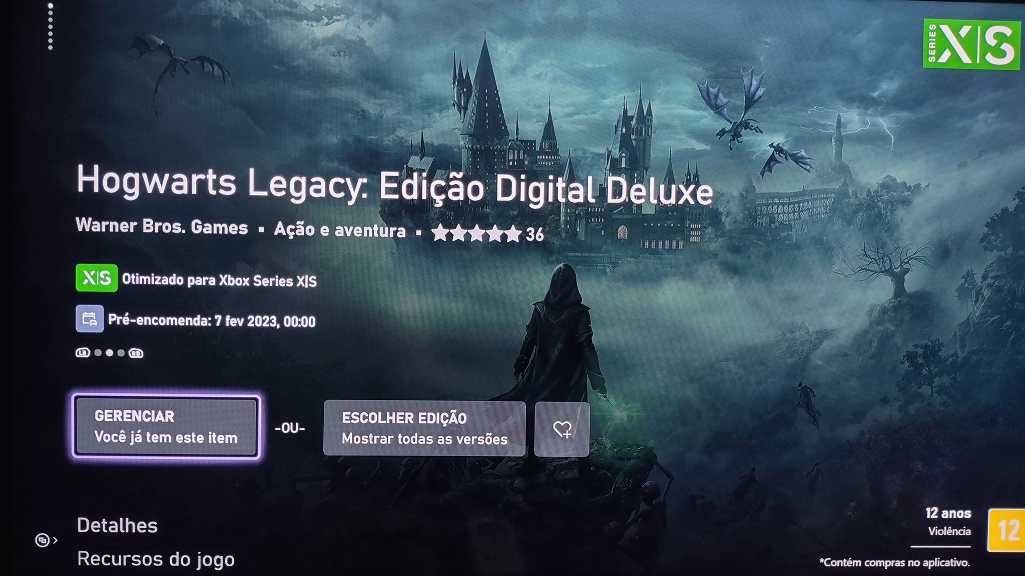 Hogwarts Legacy: Edição Digital Deluxe