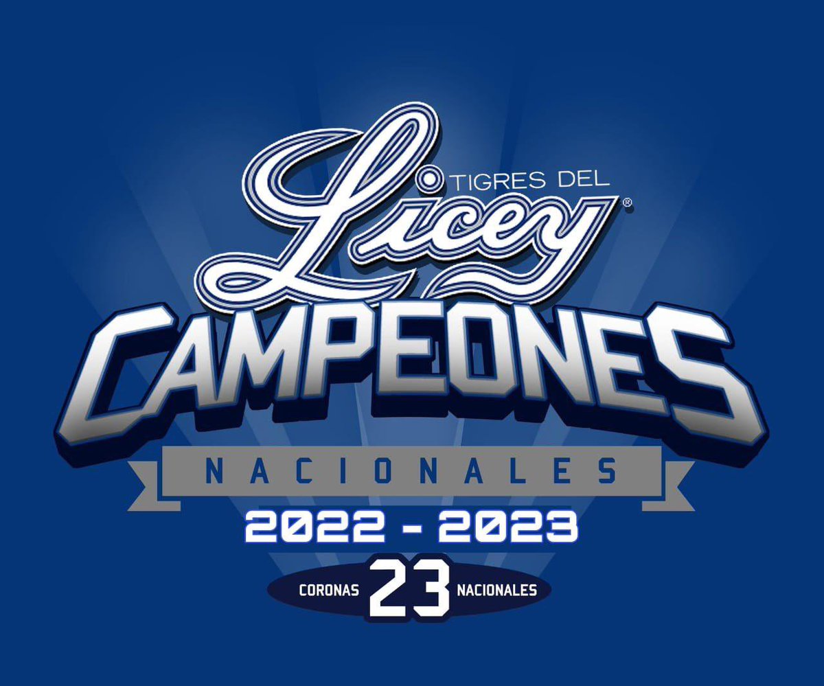 Corona 23 en el 2023, frente patriótico le ganamos. #LiceyCampeon 
#ThisisLiceyTime.