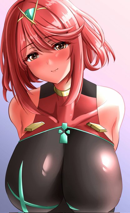 ホムラっぱい(表情少し修正ver) 