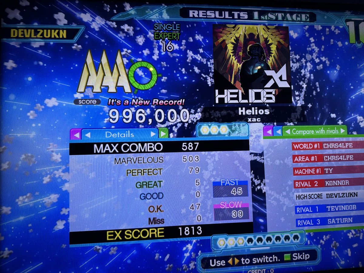 FutureCollider's tweet image. Only satisfying score I got tonight. Up from 990k.