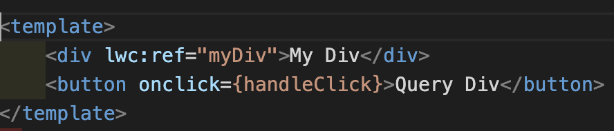 Gaurav_sforce's tweet image. 🔥 Salesforce Lightning Web Components new feature :

🔥 Now you can use &quot;refs&quot; to access DOM elements directly.

🔥 First, add the lwc:ref directive to your element and assign it a value. To call that reference, use this.refs.

#salesforce #LWC #LightningWebComponent