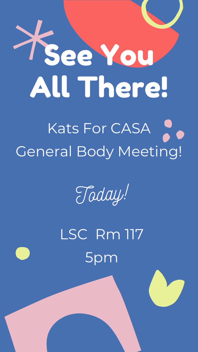 KatsForCASA's tweet photo. Don’t miss it!! https://t.co/hmGJrT3bcN